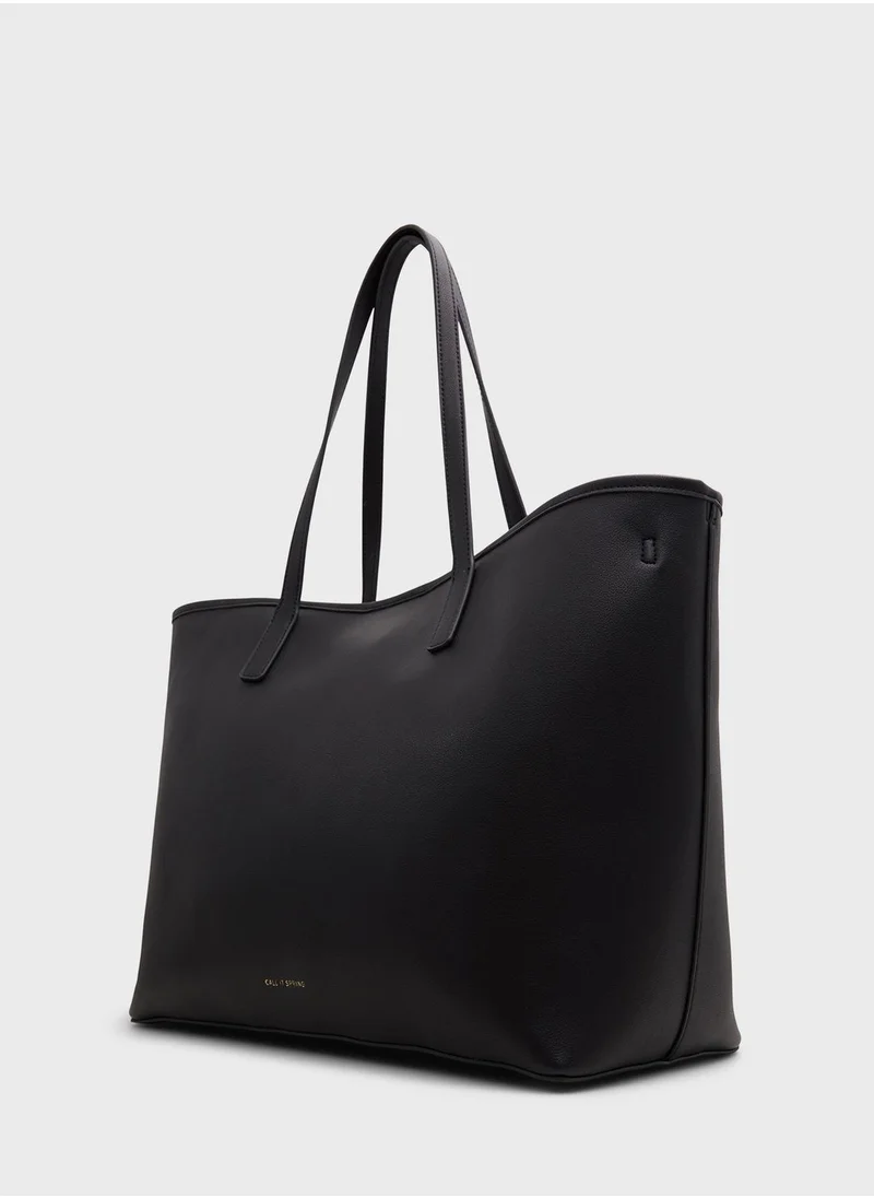 CALL IT SPRING Lookout Top Handle Tote Bag