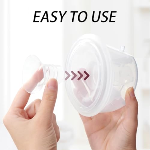 Hodaqe 5 Pcs Flange Insert for Breast Pump, 24mm Shields/Flanges Sizing Kit, Suitable for Medela Milk Pump for Breastfeeding Inserts Accessory (Size: 13/15/17/19/21mm) - Image 2