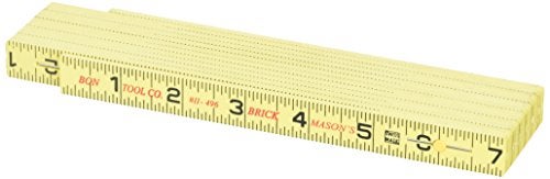 Bon Tool Rule Brick Spacing Fiberglass - Image 1