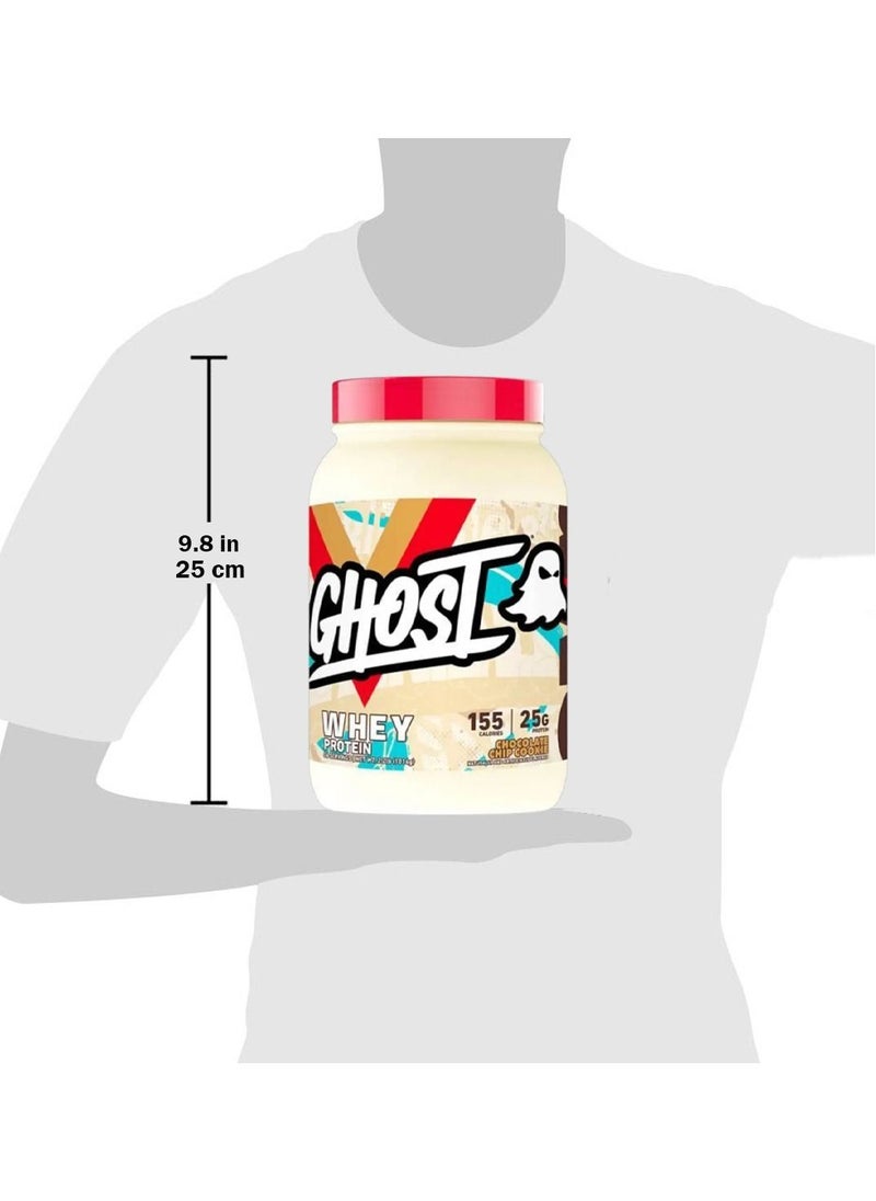 Ghost - Whey Protein Powder - Chocolate Chip Cookie - (26 Servings) - Image 1