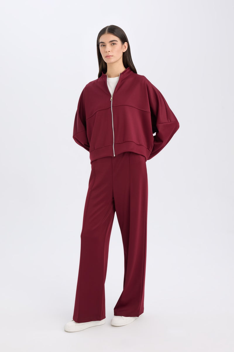 DeFacto Woman Wide Leg Basic Elastic Waist Sweatpants - Image 3