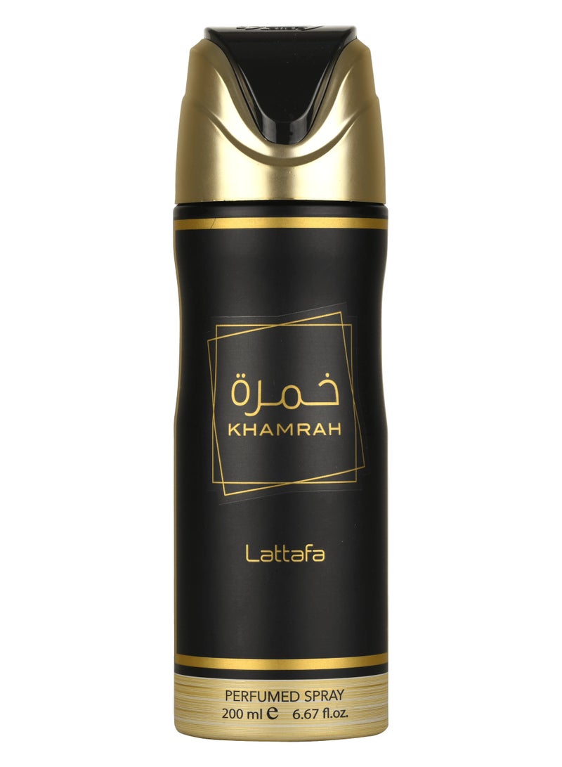 Lattafa Khamrah Deodorant 200ml