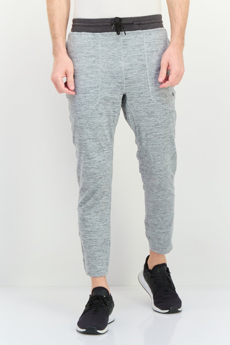 PUMA Men Regular Fit Training Sweatpants, Heather Grey  - Image 1