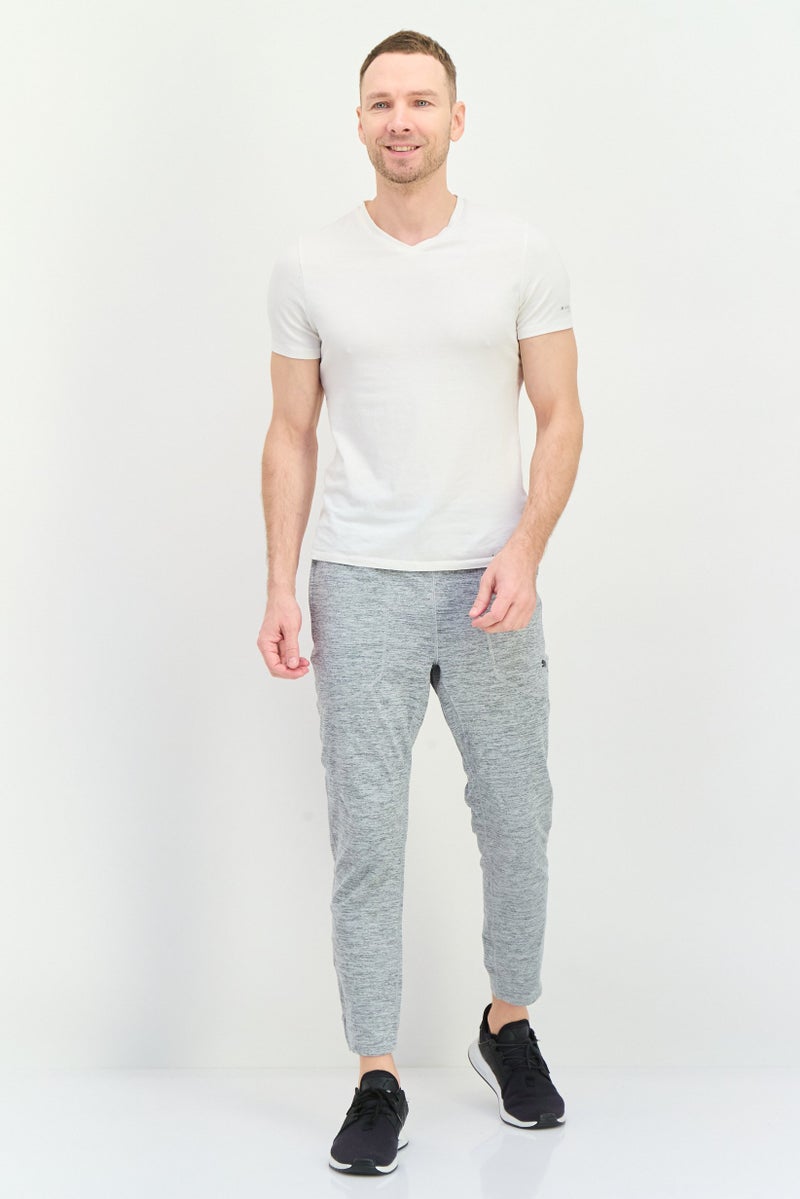 PUMA Men Regular Fit Training Sweatpants, Heather Grey  - Image 4