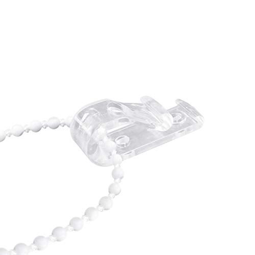 SHERY Drapery Hardware Roman Shade Safety Cord Guides Tensioner -Clear(Four) - Image 4