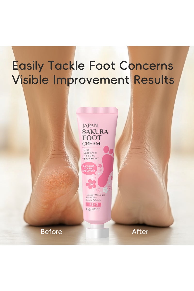 لايكو كريم القدمين ساكورا اليابانية - 30 جرام - Image 3