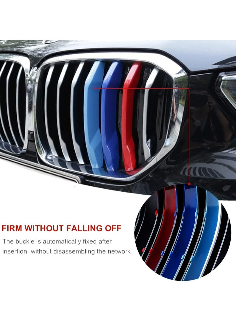 Oasisgalore 7-Piece Front Grille Inserts for BMW X5 G05 (2019-2023) – Excludes M Sport  - Image 2