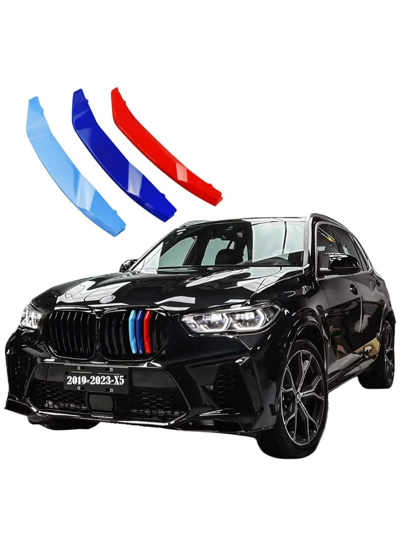 Oasisgalore 7-Piece Front Grille Inserts for BMW X5 G05 (2019-2023) – Excludes M Sport  - Image 1