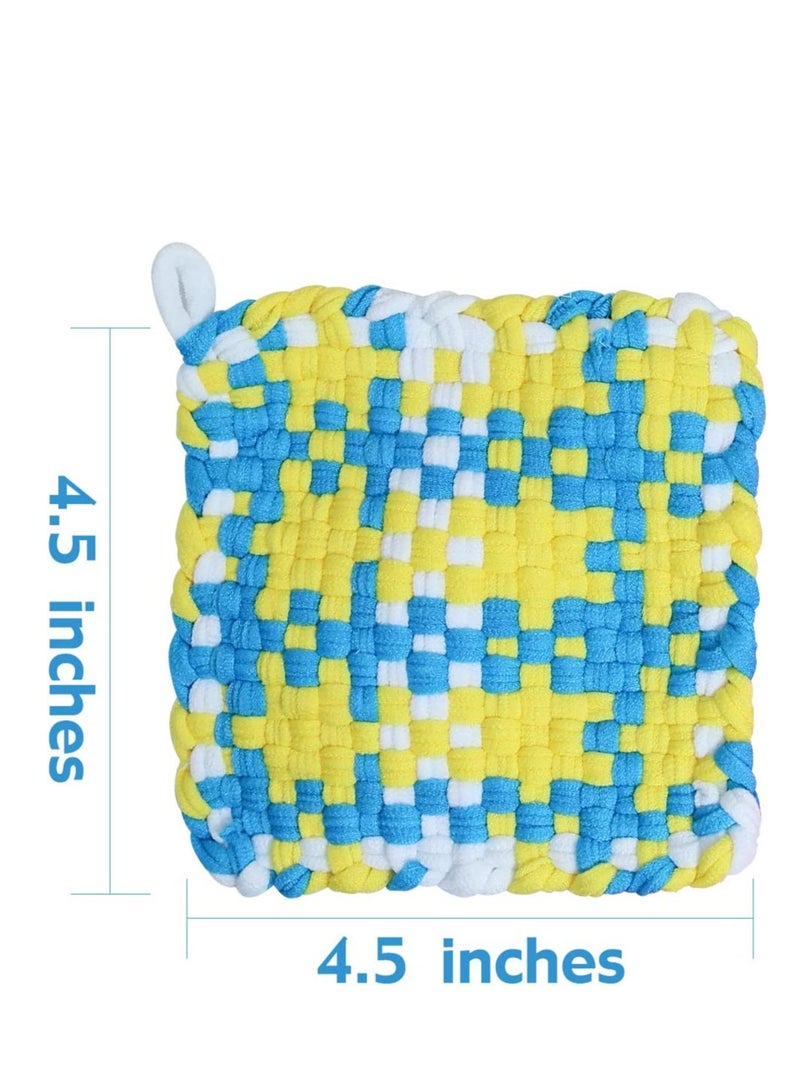 SYOSI Weaving Loom Kit for Kids and Adults Potholder Weave Loom Toys Gift for Girls Ages 6 7 8 9 10 11 12 13 Years Old and Above Square Buildable Loom Knitting Activit Gifts for Child and Beginners - Image 3