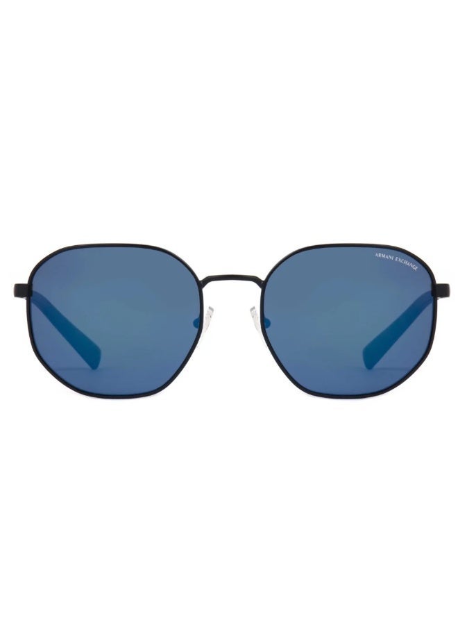 Armani Exchange Sunglasses - AX 2036S 6099/55 - Lens Size: 56 mm - Navy - Image 1