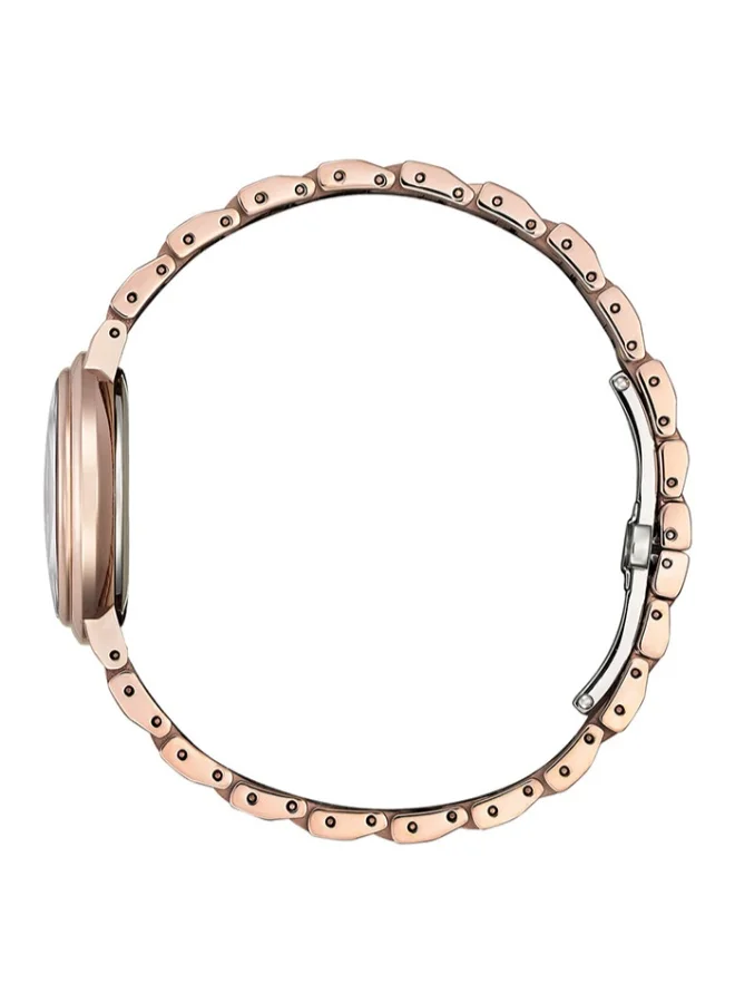 CITIZEN Stainless Steel with Sakura Pink Gold Plating Strap Analog Watch EM0912-84Y - 30 mm