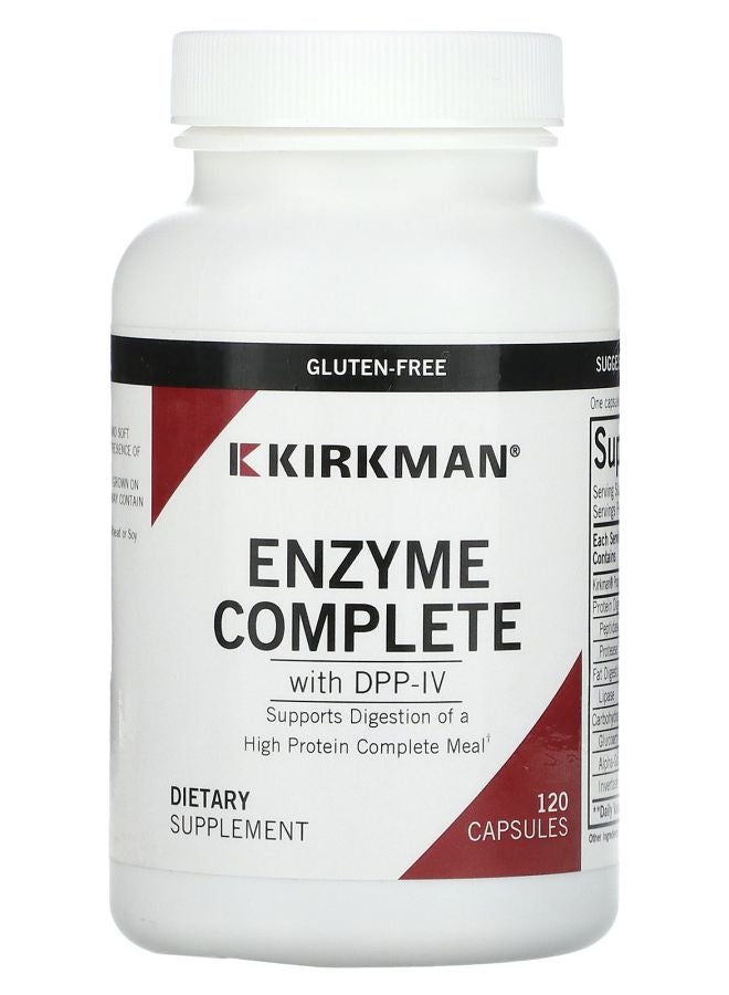 Enzyme Complete With DPP-IV 120 Capsules