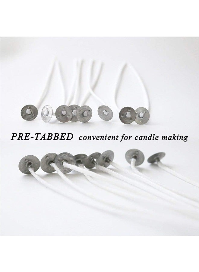 100Pcs Cotton Candle Wick,  6 Inch Pre Waxed Candle Wicks for Candle Making, Candle DIY - Image 4