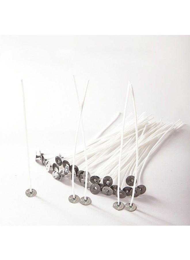 100Pcs Cotton Candle Wick,  6 Inch Pre Waxed Candle Wicks for Candle Making, Candle DIY - Image 5