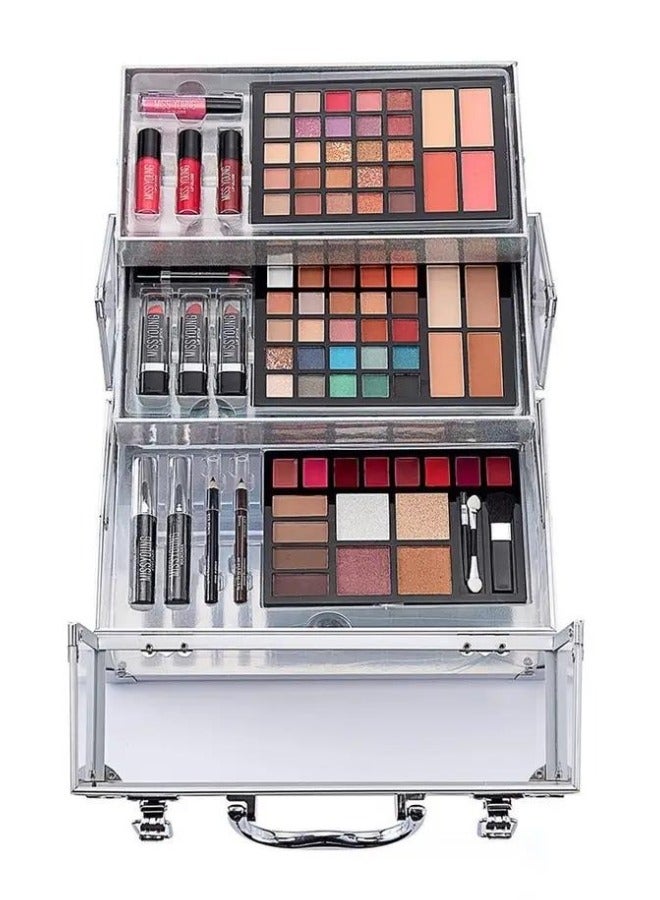 مش يونغ طقم مكياج احترافي للنساء مجموعة كاملة 28x18x17 سم - Image 1
