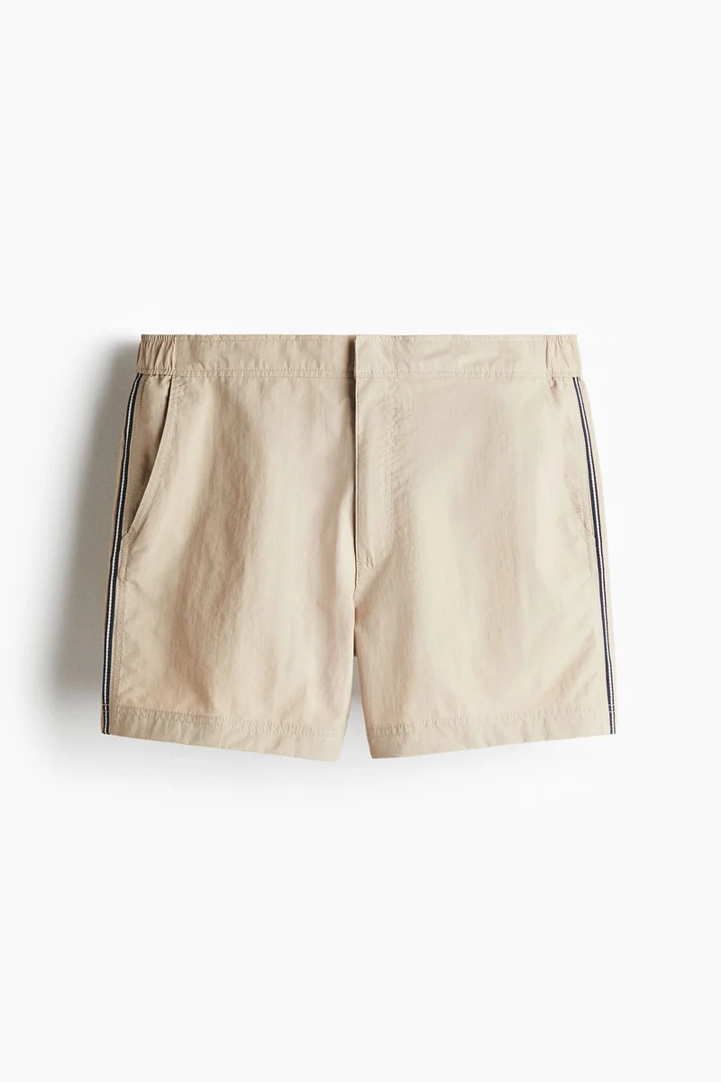 H&M  Piping-detail swim shorts for Men | Best Price UAE