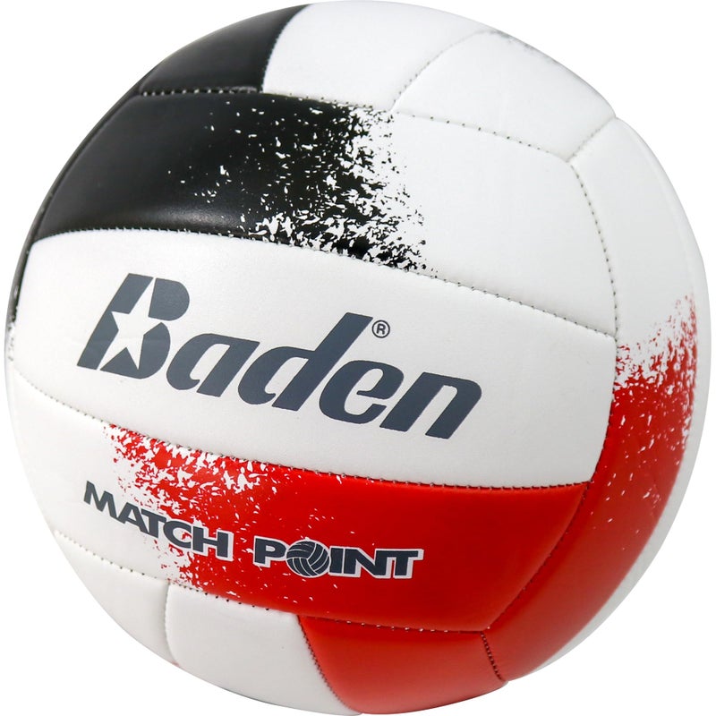 Baden Match Point Cushioned Synthetic Leather Volleyball | Official Size 5 | Ideal for Outdoor Recreation, Backyard Play, and College Camps | Suitable for All Ages - Image 5