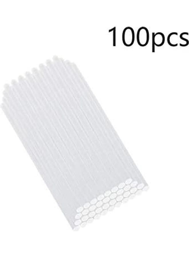 NIBEMINENT 100-Piece Hot Glue Sticks For Gun Clear