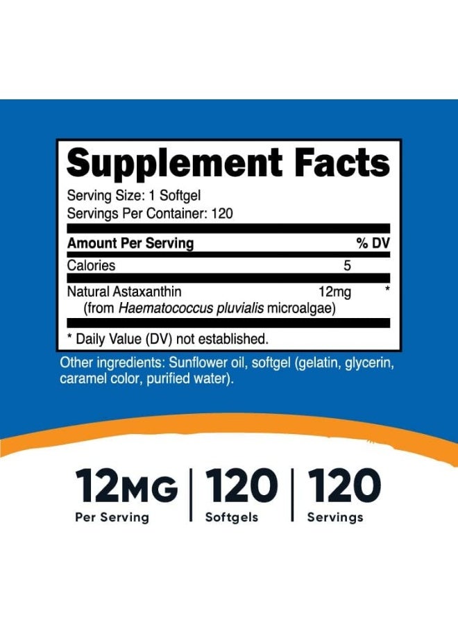 Nutricost أستازانتين 12 ملغ - Image 2