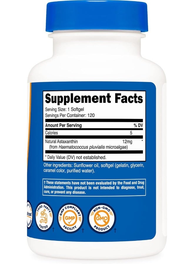 Nutricost أستازانتين 12 ملغ - Image 4