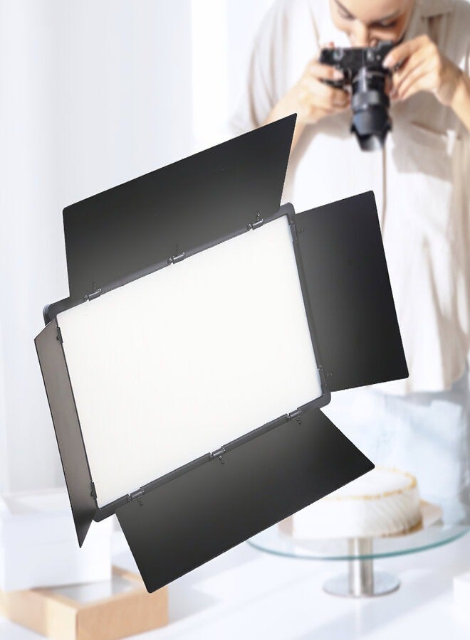 showkah Professional 3200-6500K Rechargeable Pro 600 LED Photography Lighting Panel, Photo Shoot | Video Making Light For YouTube Vlog | TikTok & Insta Reels | Wedding Photography LED Studio Light with Stand - Image 5