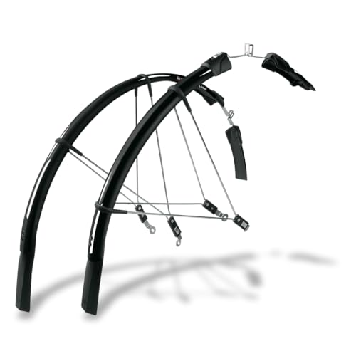 SKS مجموعة واقيات دراجة SKS ألمانيا Raceblade الطويلة - سوداء - Image 1