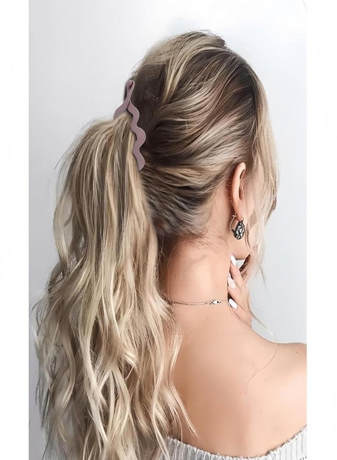 ANBALA 6PCS Large 5.5'' Banana Clips French Banana Hair Clips for Women Girls Wavy Clincher Combs for Thick Hair - Image 5
