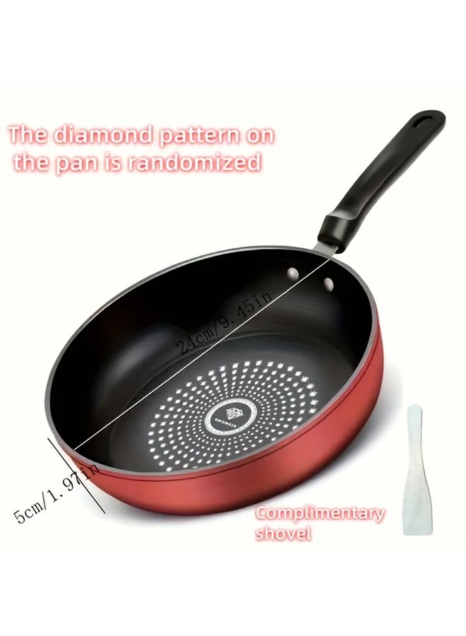 Durable Cast Iron Non Stick Frying Pan For Induction Gas And Electric Stove 9 45 10 24 11 02 Inch Lightweight Smokeless Healthy Cooking Without Lid - Image 5