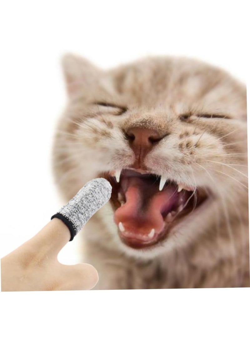 GGOOT Dog Cat Pet Toothbrush Pe 4 Pairs Pet Finger Toothbrush for Dogs Pet Teeth Cleaning Products - Image 3
