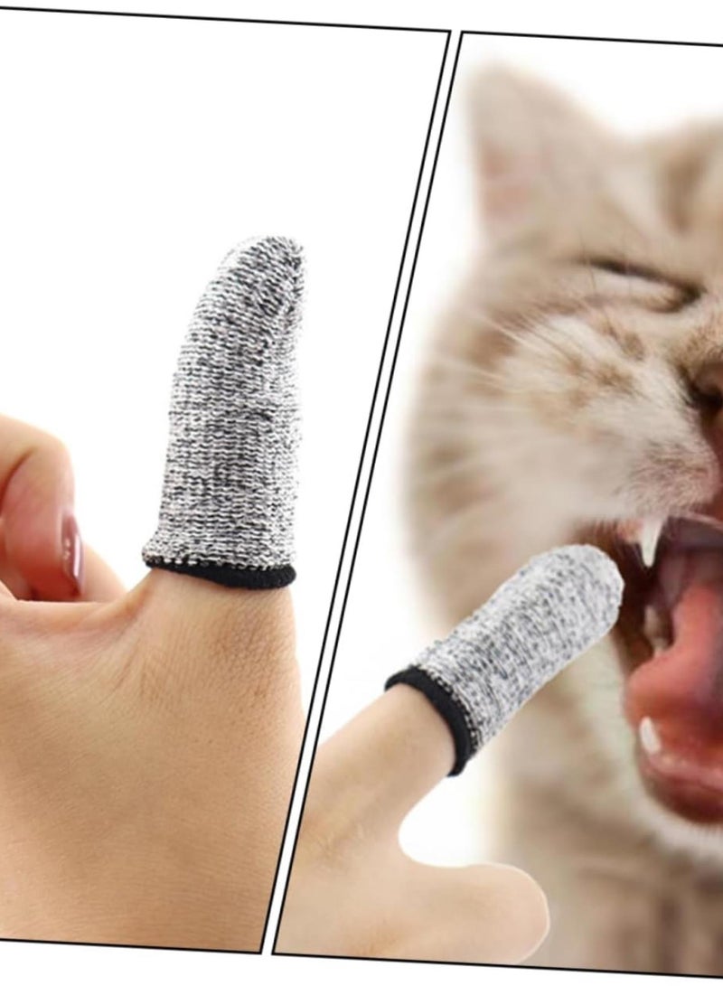 GGOOT Dog Cat Pet Toothbrush Pe 4 Pairs Pet Finger Toothbrush for Dogs Pet Teeth Cleaning Products - Image 2
