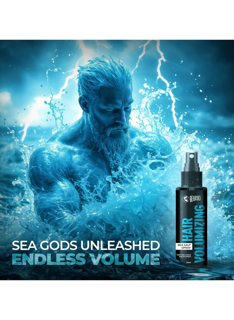 BEARDO Hair Volumizing Sea Salt Spray 50ml - Image 2