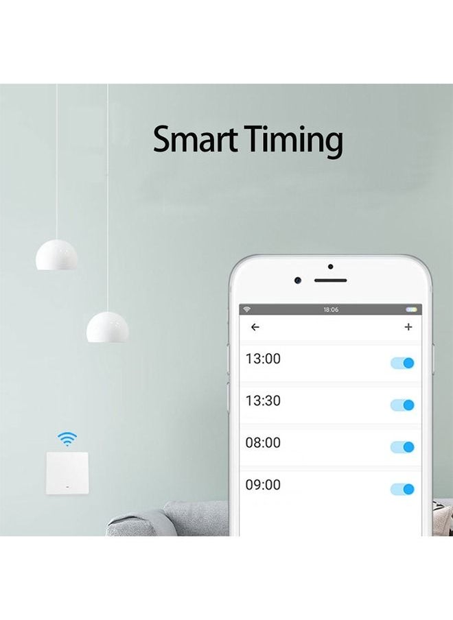 Hioyio - WiFi Smart Wall Light Switch Smart life App Wirless Remote Control Switch White - Image 1
