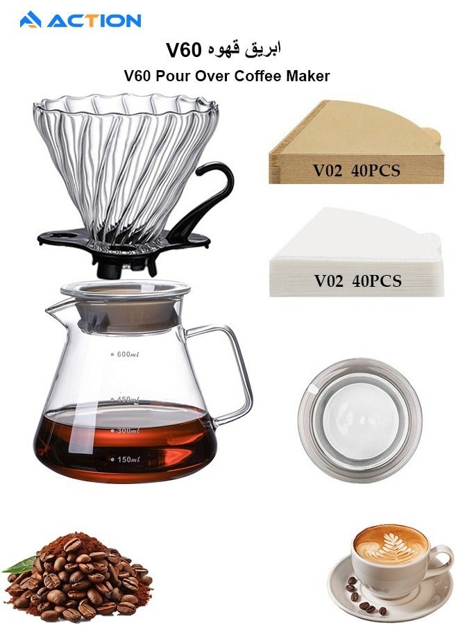 ACTION V60 Coffee Maker Drip Set Of 3 - Image 1