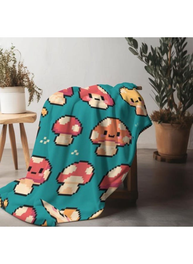 general Baby and children's cartoon flannel thin blanket (warm and comfortable, suitable for sleep, game use) 70cm*100cm - Image 1