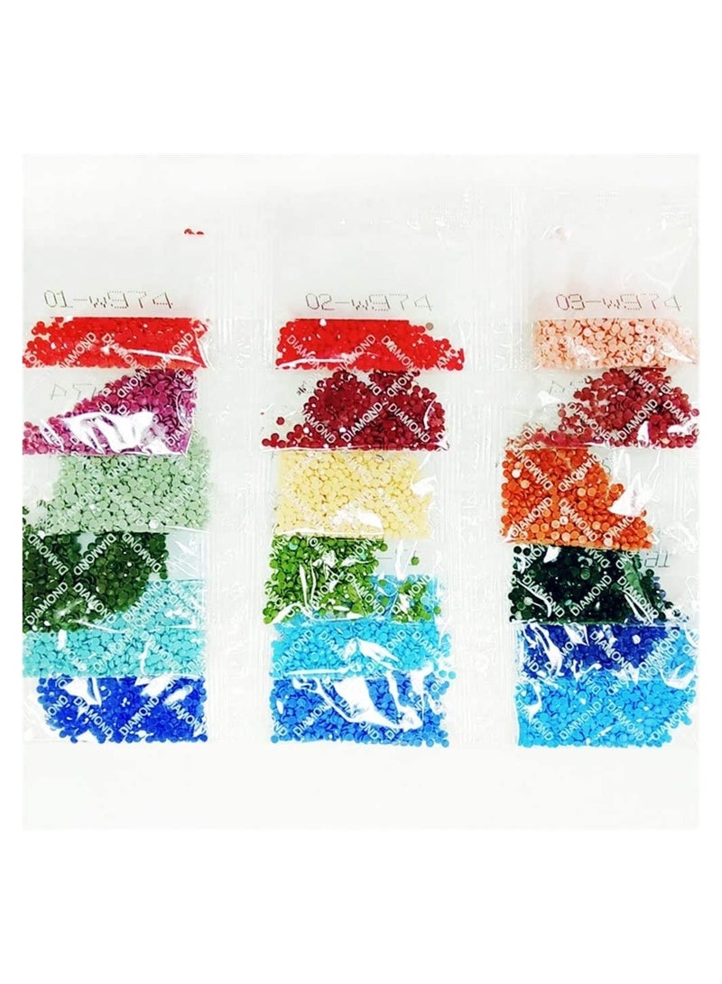 SYOSI 5D Diamond Painting Kits, 30x30cm Full Drill Diamond Art Diamond Painting Sets Diamond Dotz Crafts DIY Diamond Art Projects Creative Diamond Paintings Artistic Diamond Dotz Sets for Adults Kids  - Image 5