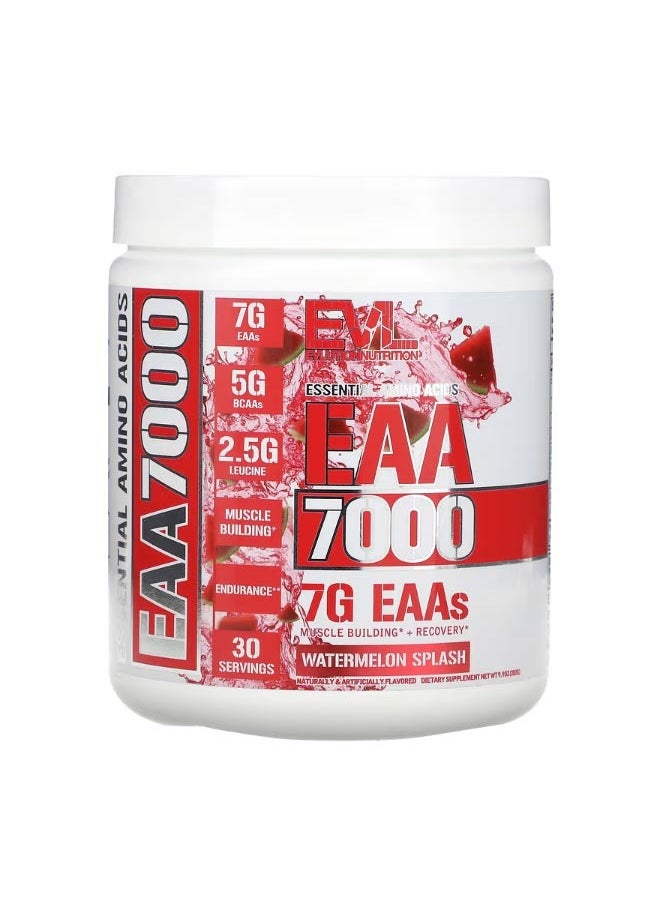 EVLUTION NUTRITION EAA 7000 Watermelon Splash 9.9 oz 282 g  - Image 1