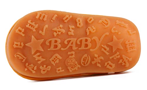 CINDEAR Baby Boys Girls Squeaky Sandals Summer Closed-Toe Anti-Slip Premium Rubber Sole Toddler First Walkers Shoes 1302-YL19 - Image 3