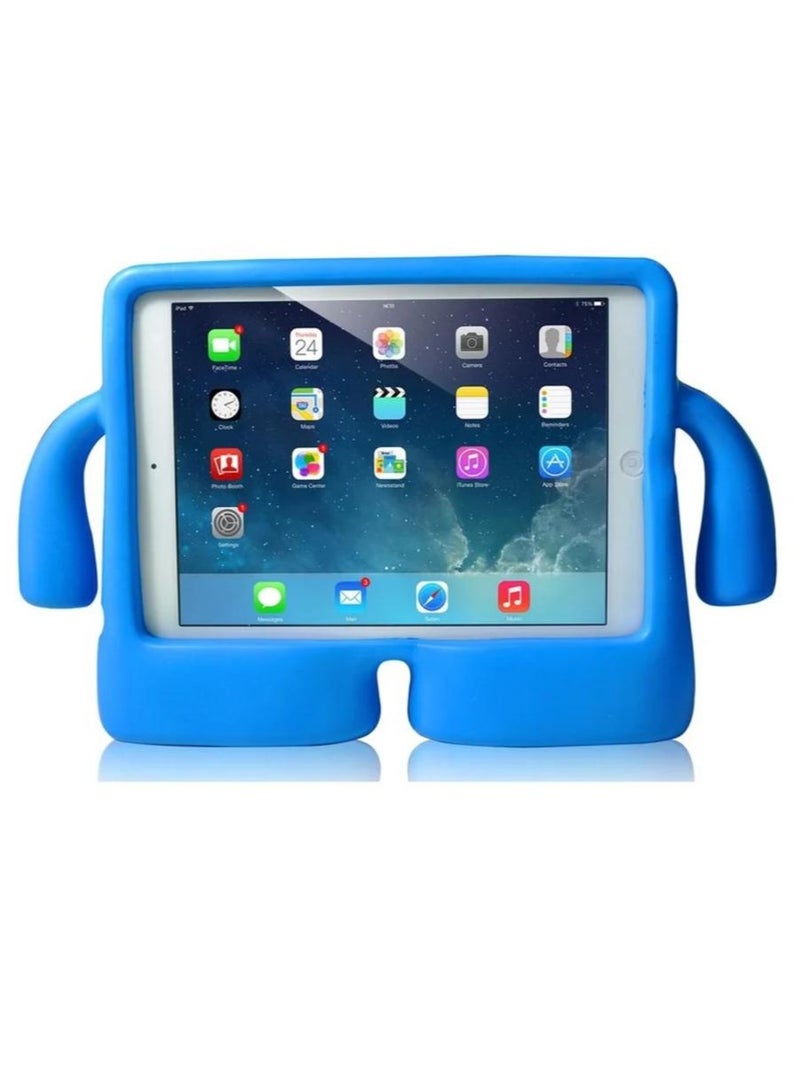 Kids Case EVA Foam for iPad 10.2 9th Generation 2021/iPad Pro 10.5/iPad Air 3 with Handle for Boys Full Protective KidsProof Cover Freestanding for 10.2 Inch iPad 8th/7th 2020 2019 - Blue - Image 1