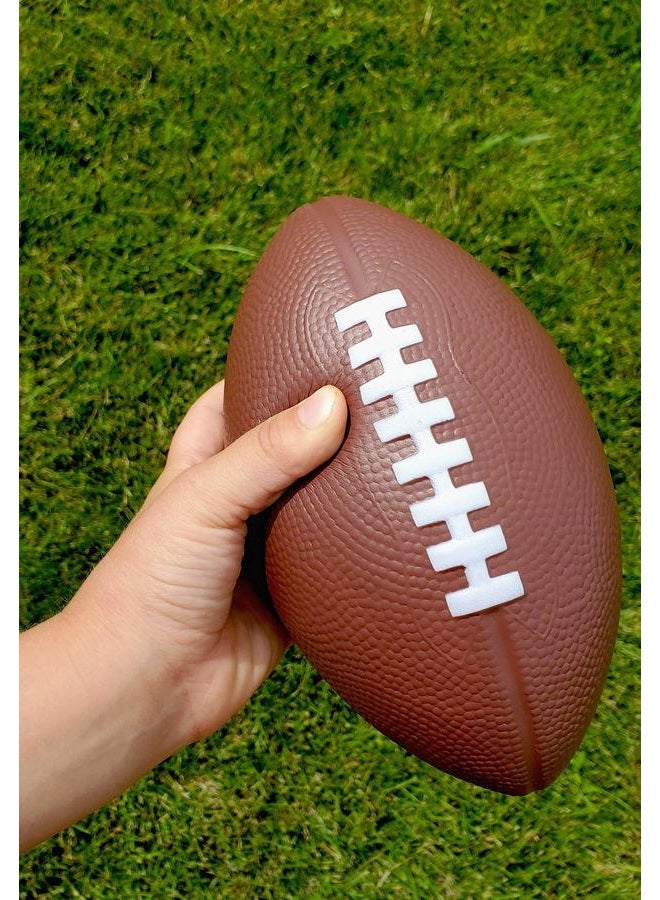 LMC Products Kids Foam Football - 7.25” Soft, Mini Football 3 Pack - Image 3
