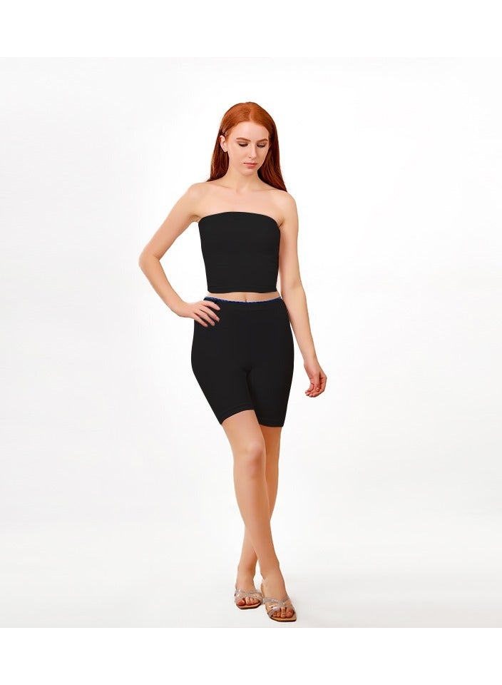 Selina Wear Seamlessly Stylish: Women's Short Seamless  - Image 3