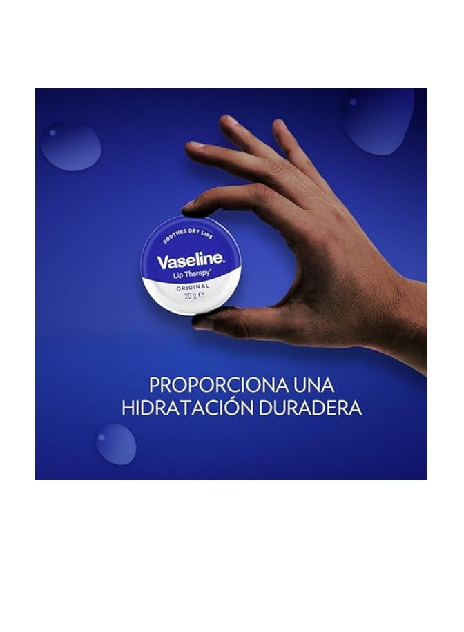 Vaseline Pack Of 2 Vaseline Lip Therapy Original 20 G - Image 3