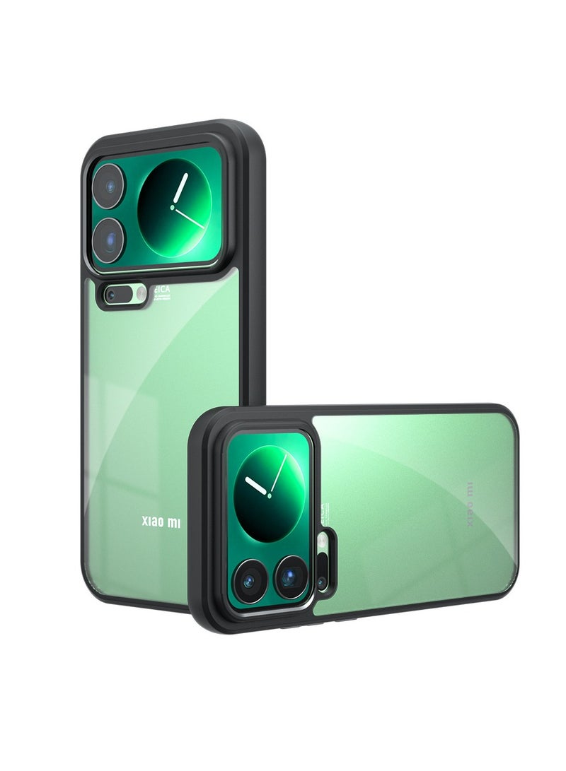 general For Xiaomi 17 Pro Satin-Finish Skin-Friendly Air-Cushioned Phone Case Drop-Proof & Fingerprint-Resistant Compatible with Mi Share Back Screen