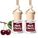 AirDrive Car Air Freshener Black Cherry 2 Pack Hanging Air Freshener Diffuser Cute Car Accessories Air Freshner for Women Men Gift NonToxic Car Scent Long Lasting Oil Diffuser Made in USA - Image 2