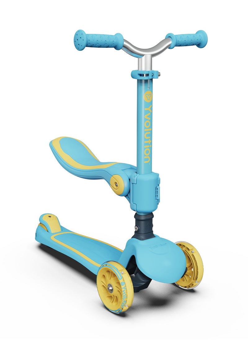 Yvolution YVolution  Yglider 2in1 blue/Yellow  - Image 1