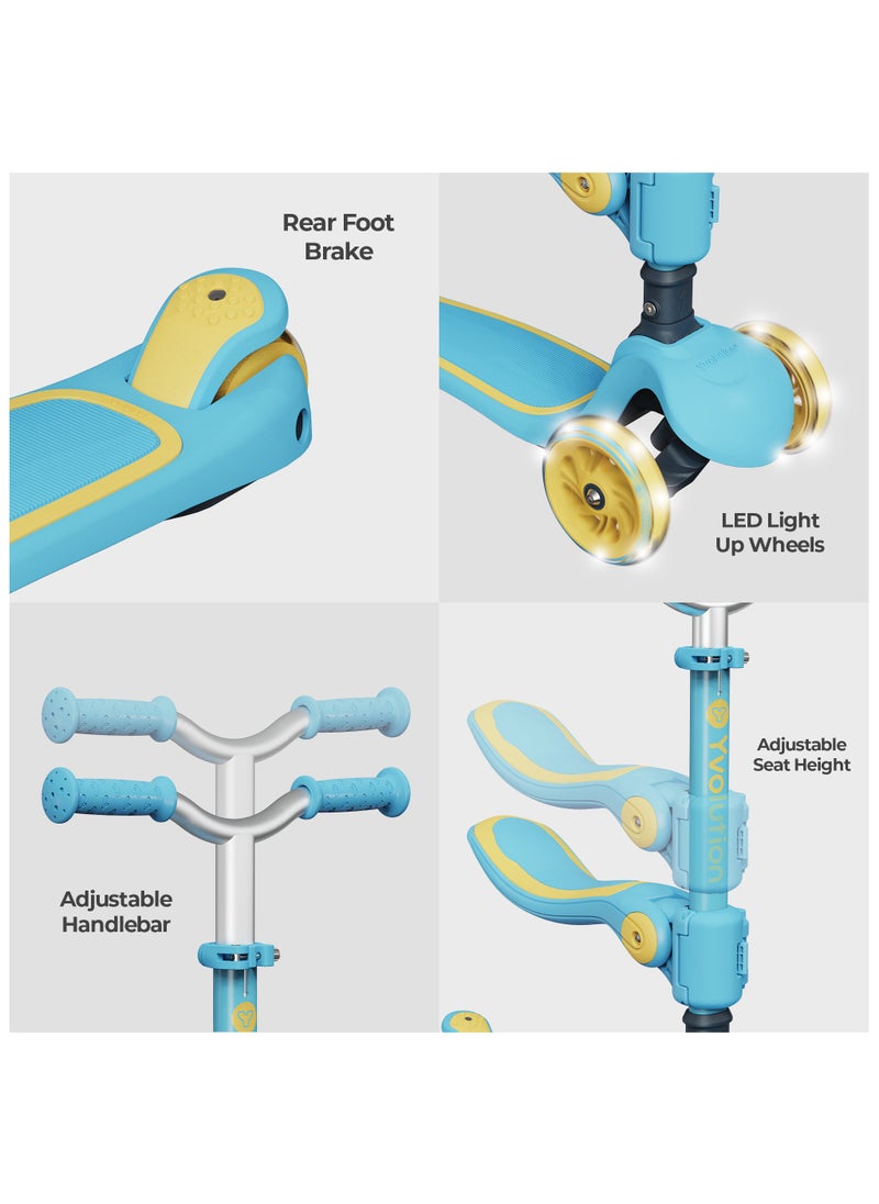 Yvolution YVolution  Yglider 2in1 blue/Yellow  - Image 5