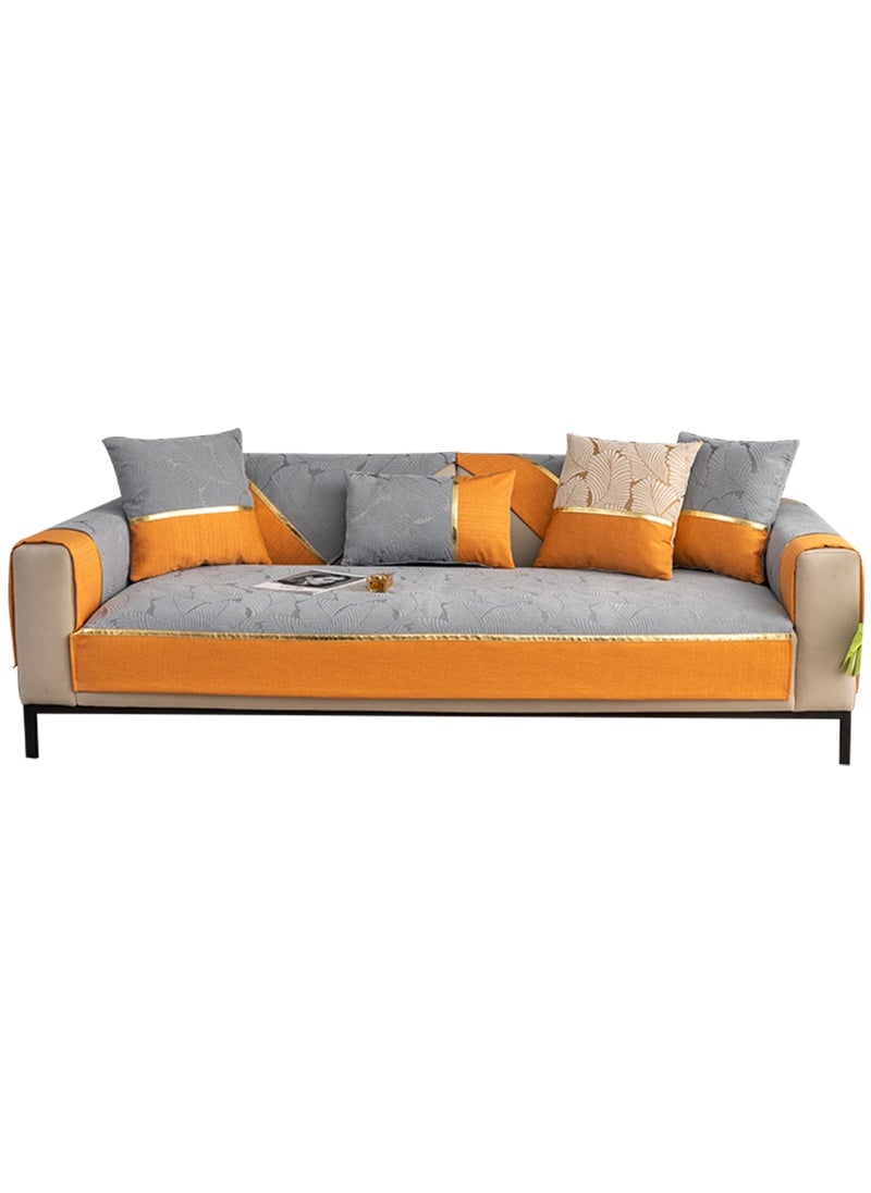 GOOTOY High-End Chenille Sofa Cushions For All Seasons, Sofa Anti-Slip Covers, Sofa High-End Cushions 90*210CM - Image 1