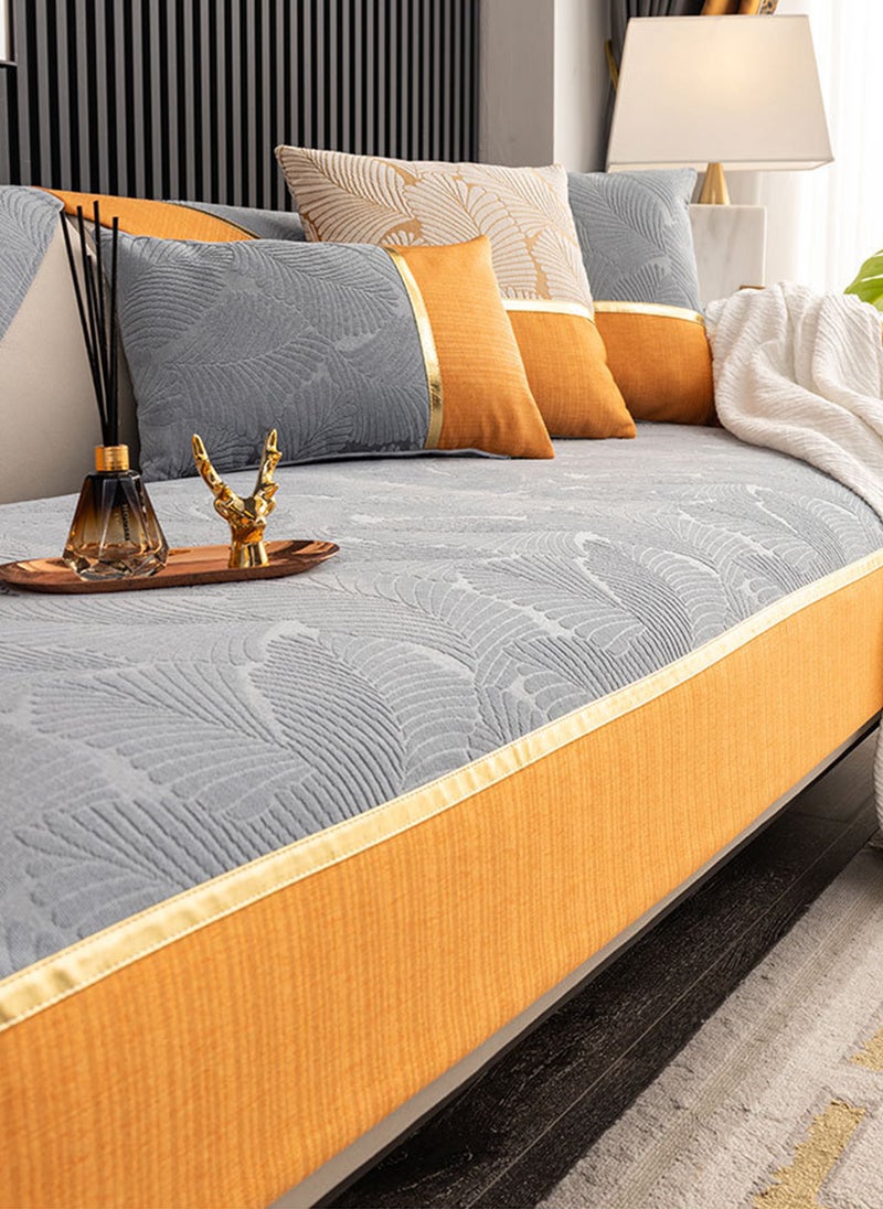 GOOTOY High-End Chenille Sofa Cushions For All Seasons, Sofa Anti-Slip Covers, Sofa High-End Cushions 90*210CM - Image 2