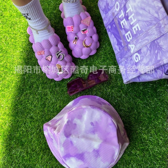 2022 New Summer Canvas Letter Tote Bag Simple All-Match Shoulder Crossbody Bag Lady Bag - Image 3