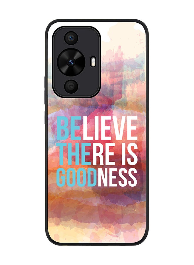 Stylizedd Rugged Black edge case for Huawei nova 12s / Huawei nova 11/ Huawei nova 12 Lite 4G, Slim fit Case Flexible Anti Drop TPU Gel Thin Cover - Be The Good - Image 1
