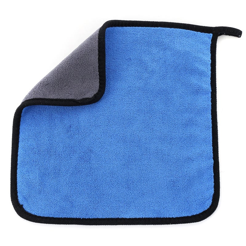 general Coral Fleece Car Towel Thickened Absorbent Double-Sided Cleaning Cloth - Image 1